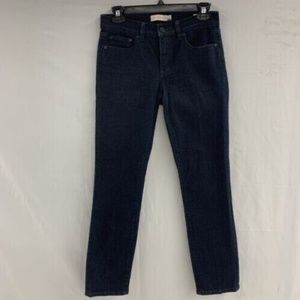 Tory Burch Super Skinny Jeans Dark Blue Sz 26